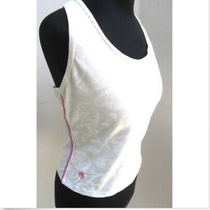 Lilly Pulitzer CoolMax Gym Workout Yoga Top Floral